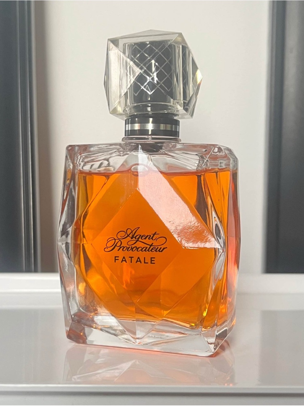 Agent Provocateur Fatale Amber Glass Perfume Bottle
